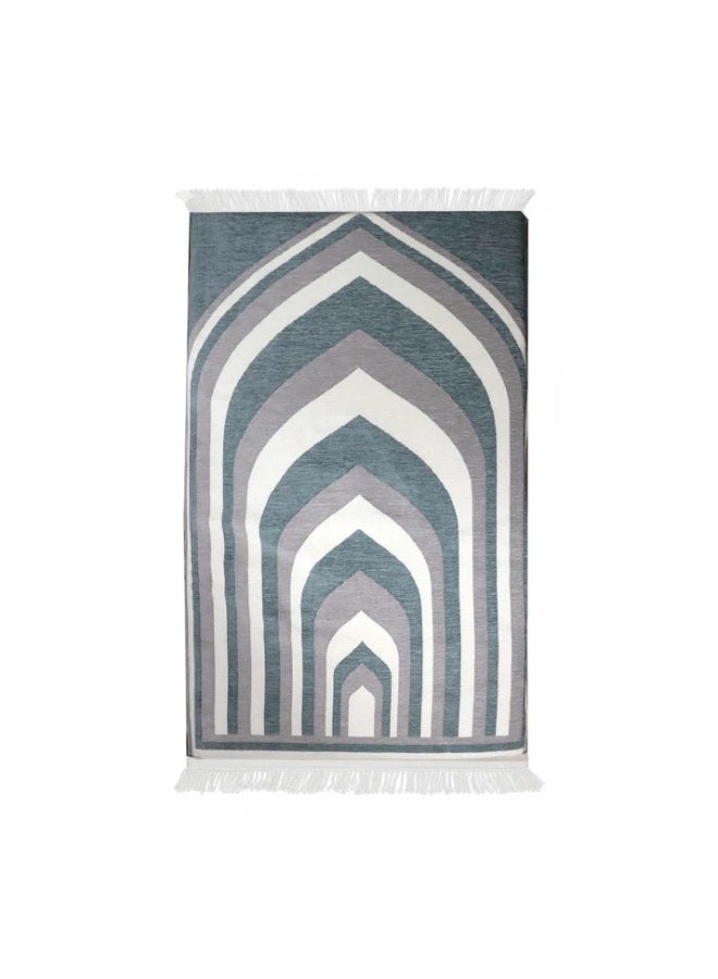 Sundus Royal Turkish Prayer Mat with 3-Layer Memory Foam – Luxury Islamic Prayer Rug for Knee & Joint Support, Extra Soft & Stable, Ideal for Home & Mosque Use (120 × 70 cm) - Image 2